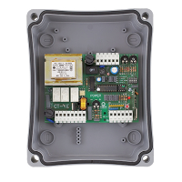 CENTRAL ELECTRÓNICA 1 MOTOR 230V PARA GRADES DE ENROLAR, SEM RECETOR, CT-1EBR - KEY AUTOMATION 
