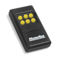 COMANDO EMISSOR 6 CANAIS TECLAS AMARELAS 306.00MHz - MX6 306 MOTORLINE 