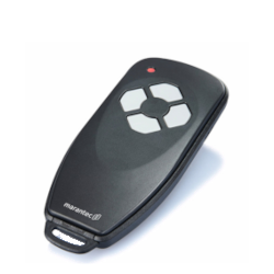 COMANDO EMISSOR 4 CANAIS FREQUÊNCIA 433.92MHz CÓDIGO FIXO DIGITAL 384-433 - MARANTEC