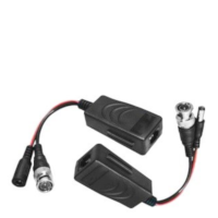 Transceiver Balun de vídeo com ficha de alimentação 12V HDTVI HDCVI CCTV - Videovigilância CCTV