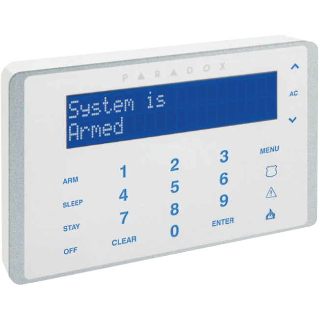 Teclado LCD alfanumérico centrais EVO Paradox K656 