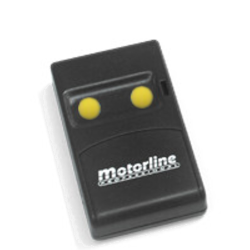 MX2-306 Comando Emissor bicanal 306.00MHz tecla amarela MOTORLINE 