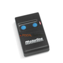 MX2-433 Comando Emissor bicanal 433.92MHz tecla azul MOTORLINE 