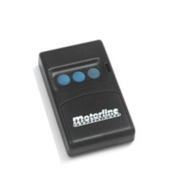 MX3-433 Comando Emissor tricanal 433.92MHz tecla azul MOTORLINE 