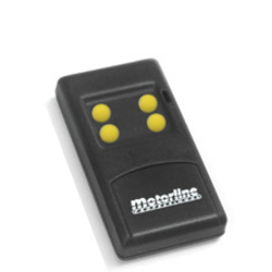 MX4-306 Comando Emissor quadricanal 306.00MHz tecla amarela MOTORLINE 