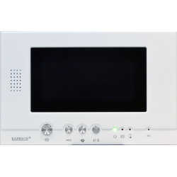 VIDEOPORTEIROS KANRICH SISTEMA 5 FIOS + COAXIAL PH-855M7W KANRICH 