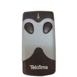 SLIM 2 Comando Emissor 2 canais 433.92MHz Código Variável - TELCOMA